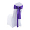 20x Table Runner Satin Chair Sashes Eggplant-2065254449479290881