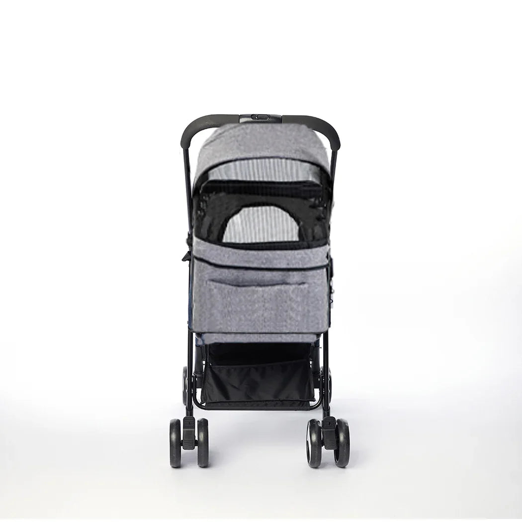 PaWz Large Pet Stroller Dog Cat Travel Grey-2006733031234211841