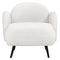 Levede Sofa Chair Fleece Upholstered Single White-1894516737014108161