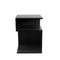 Levede 1xBedside Tables Drawers Side Black-1864184438766833665