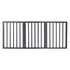 Wooden Pet Gate Dog Fence Retractable Grey 2000x 3MM-2029387225204133889
