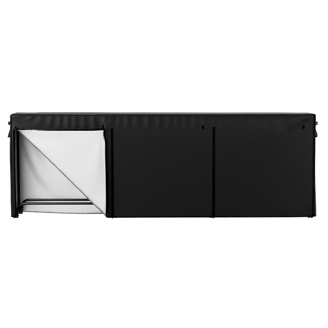 Moyasu Outdoor Firewood Rack Storage with Cover-1919278354717085697