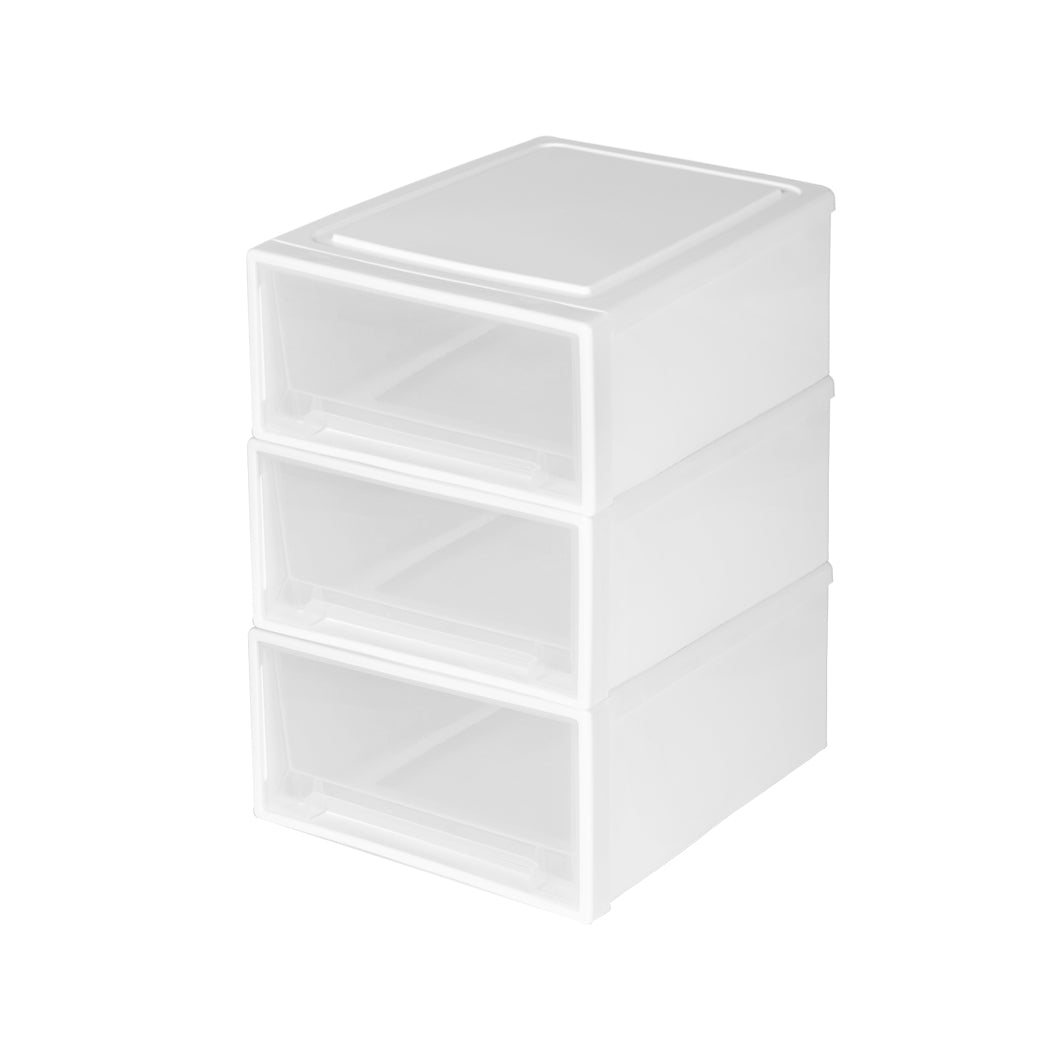 Storage Drawers Large Stackable Containers L 3PK-1942352809479507969