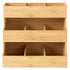 Toque Vertical Bamboo Tea Organizer Holds 180 Tea Bags-2006732763629228033