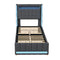 Levede Single Bed Frame Fabric Storage Drawer LED USB-2006733382138073089