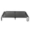 Pawz Elevated Dog Bed L Breathable Mesh Cooling for Indoor Outdoor Black-2100034991382728705