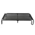 Pawz Elevated Dog Bed L Breathable Mesh Cooling for Indoor Outdoor Black-2100034991382728705