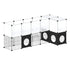 Pawz Guinea Pig Playpen Rabbit Cage Small Animal Fence-2050056916863946753