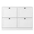 Levede Shoe Cabinet 4 Flip Drawers Vertical Storage Rack Organiser Entryway-2050059010169769985