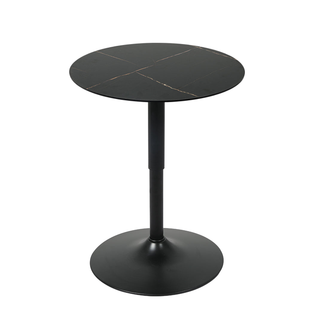 Levede Bar Table Swivel Gas Lift Counter Black-2006733271920152577