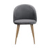 Levede 2x Dining Chairs Seat French Grey-2006733258494185473