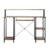 Levede Office Gaming Computer Desk Brown-2029387250692919297