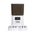 PaWz 5L Automatic Pet Feeder 2 Bowl White-1864184562561716225