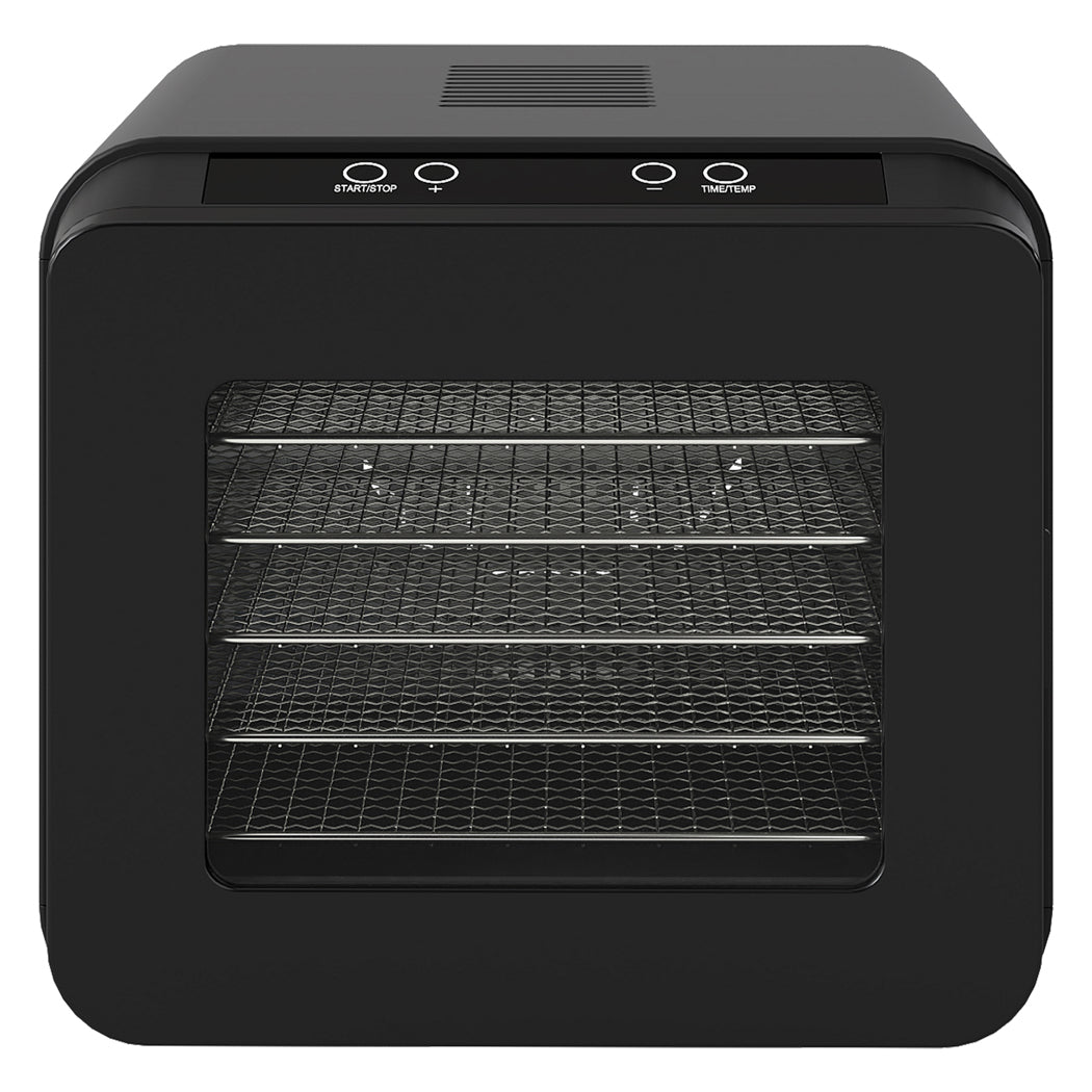 Spector 6 Trays Food Dehydrator Fruit Dehydrators Black-2050056904671105025