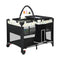 BoPeep Baby Cot Bed Crib Portable Bassinet Black-2006733207525003265