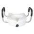 Levede Raised Toilet Seat with Handles Adjustable Height Aid Seniors White-2100034935548153857