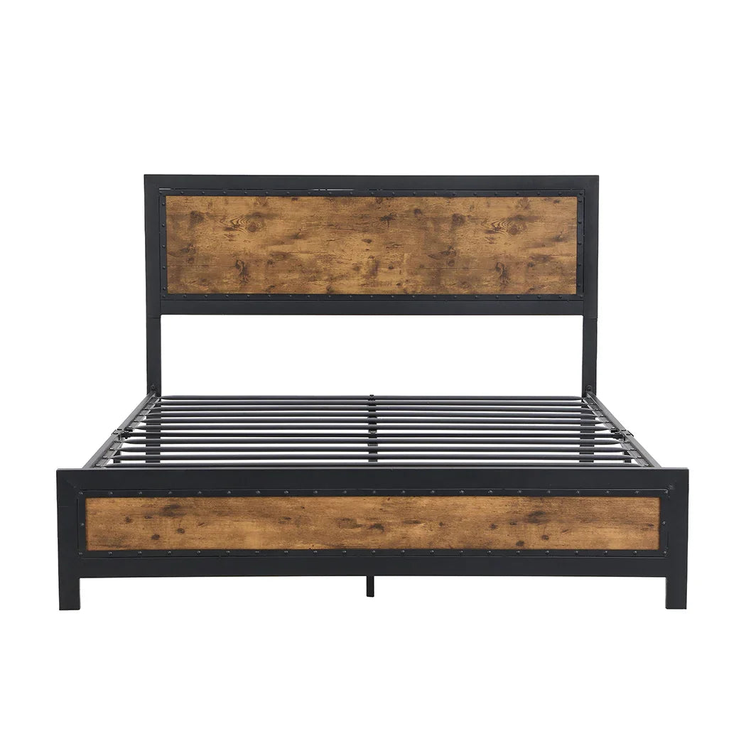 Levede Metal Bed Frame Queen Mattress-2018816913429368833