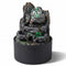 Spector Tabletop Water Fountain Resin LED Light 3 Flow Levels Waterfall Office-2061251862543339521