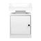 Levede Bedside Table USB Charger Outlet RGB White-2006732842117238785