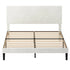 Levede Queen Bed Frame Upholstered Adjustable Headboard Platform Mattress Base-2050056771749416961