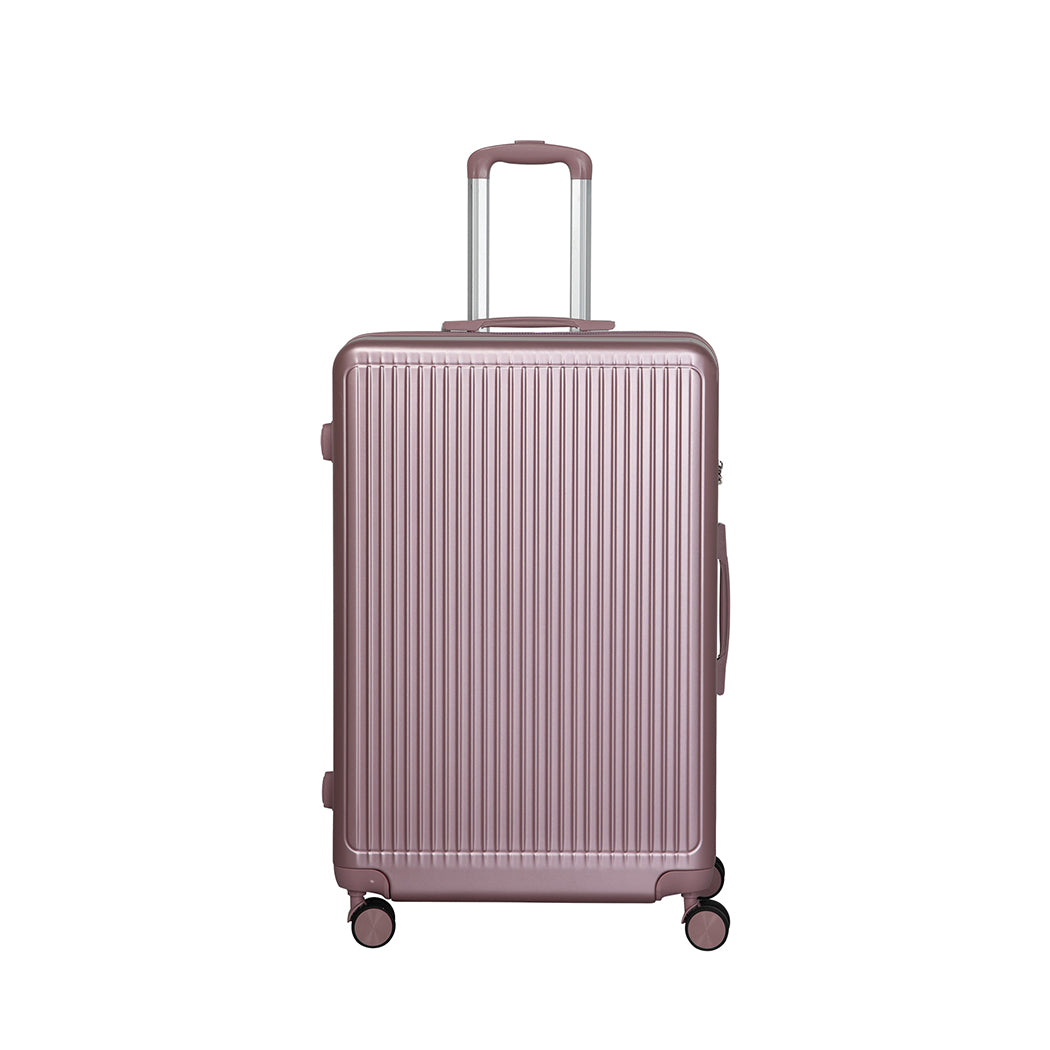 Slimbridge Luggage Suitcase Trolley Rose gold 4pc 14"+20"+24"+28"-2006733068051812353