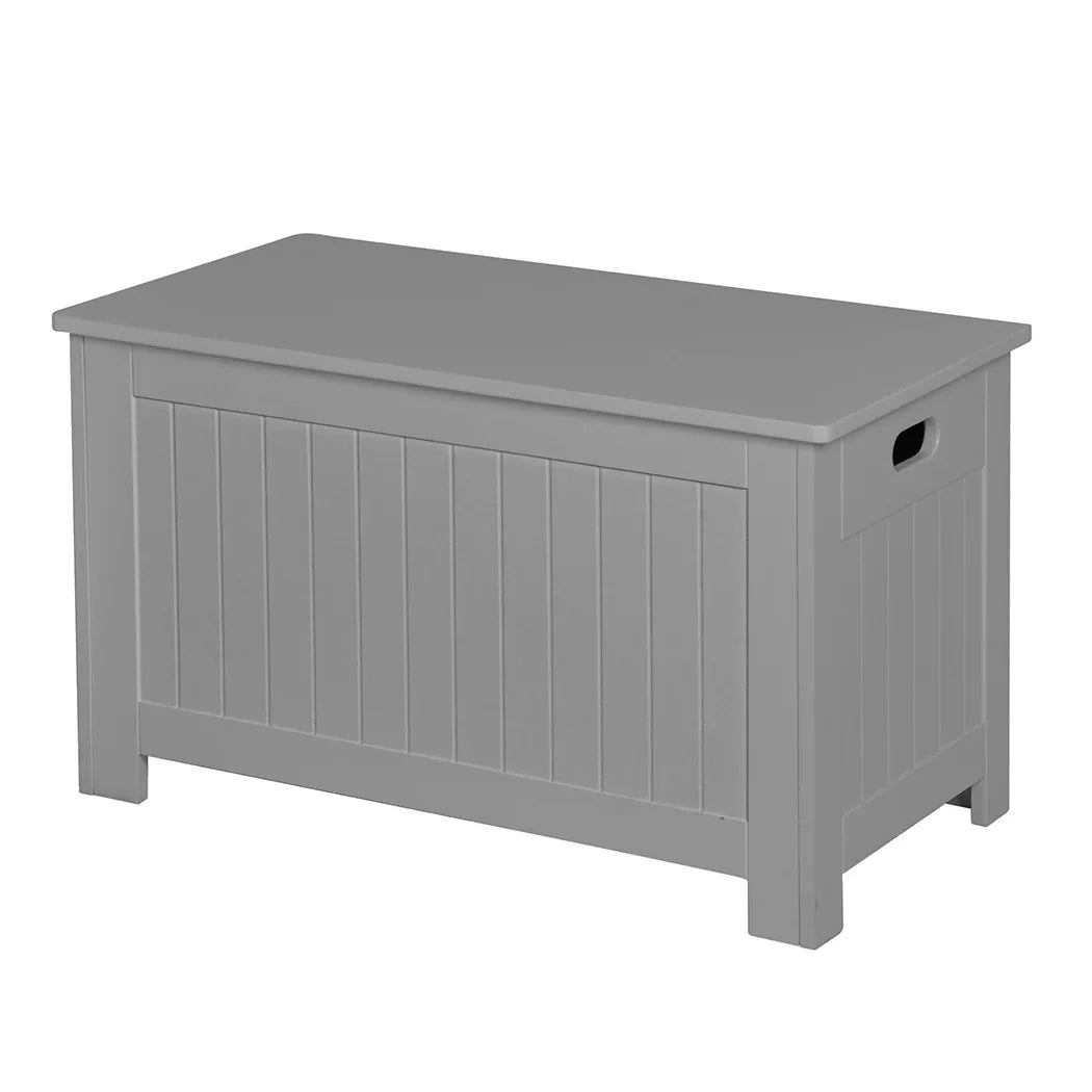 Levede Kids Toy Box Storage Chest Cabinet Grey-2006733038385500161
