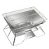 Levede Portable Folding BBQ Charcoal Grill Silver-2006732907665821697