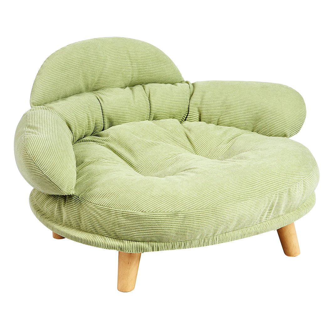 Pawz Elevated Pet Dog Cat Sofa Bed Couch L Size Green-1910112275096801281