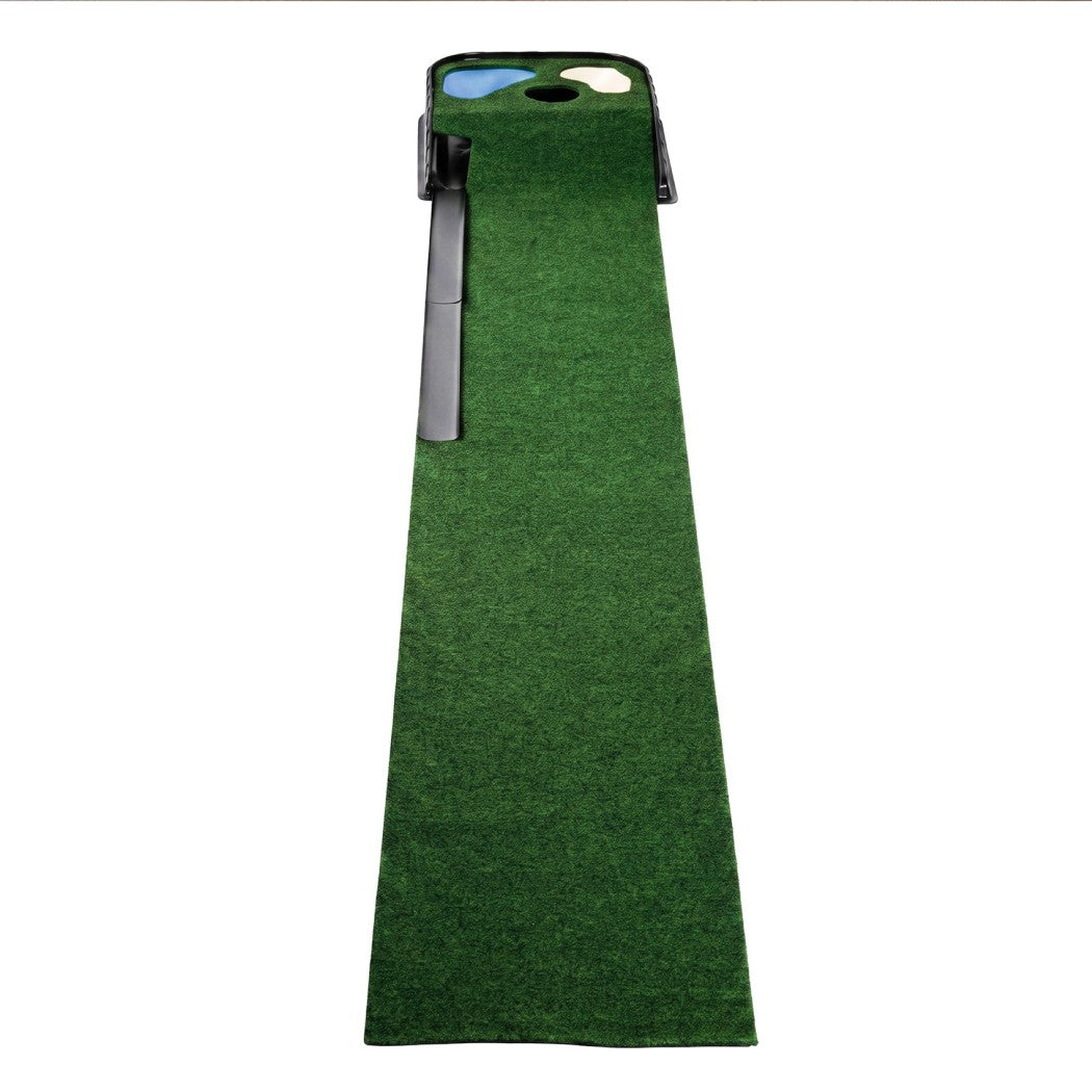 Centra Golf Putting Mat Training Aid Auto Ball Return 270cm Indoor,Green-2109799593401847809
