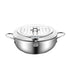 TOQUE 24cm Japanese Deep Frying Pan Silver-2029387268027977729