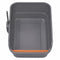 Pawz Large Cat Litter Box High Sided Open Top Cat Litter Tray 60cm Grey-2072893574265049089