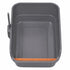 Pawz Large Cat Litter Box High Sided Open Top Cat Litter Tray 60cm Grey-2072893574265049089