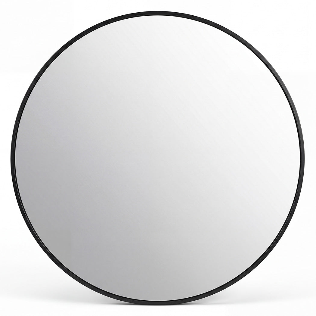 Yezi 60cm Wall Vanity Mirror Round Decorative Bathroom HD Glass Anti-explosion-2050059008861147137