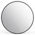 Yezi 60cm Wall Vanity Mirror Round Decorative Bathroom HD Glass Anti-explosion-2050059008861147137