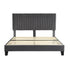 Levede Bed Frame Queen Size Mattress Grey-1942353318898700289