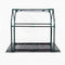Lambu Mini Greenhouse Sturdy PVC Cover Zipper Door for Patio Balcony Transparent-2109799597822644226