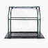 Lambu Mini Greenhouse Sturdy PVC Cover Zipper Door for Patio Balcony Transparent-2109799597822644226