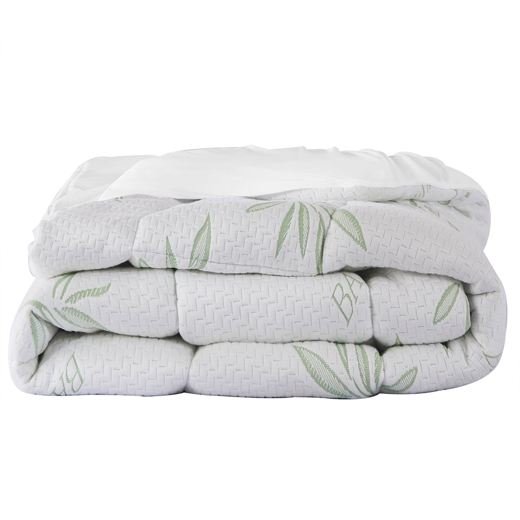 Dreamz Bamboo Pillowtop Mattress Topper Single-2065254525769486337