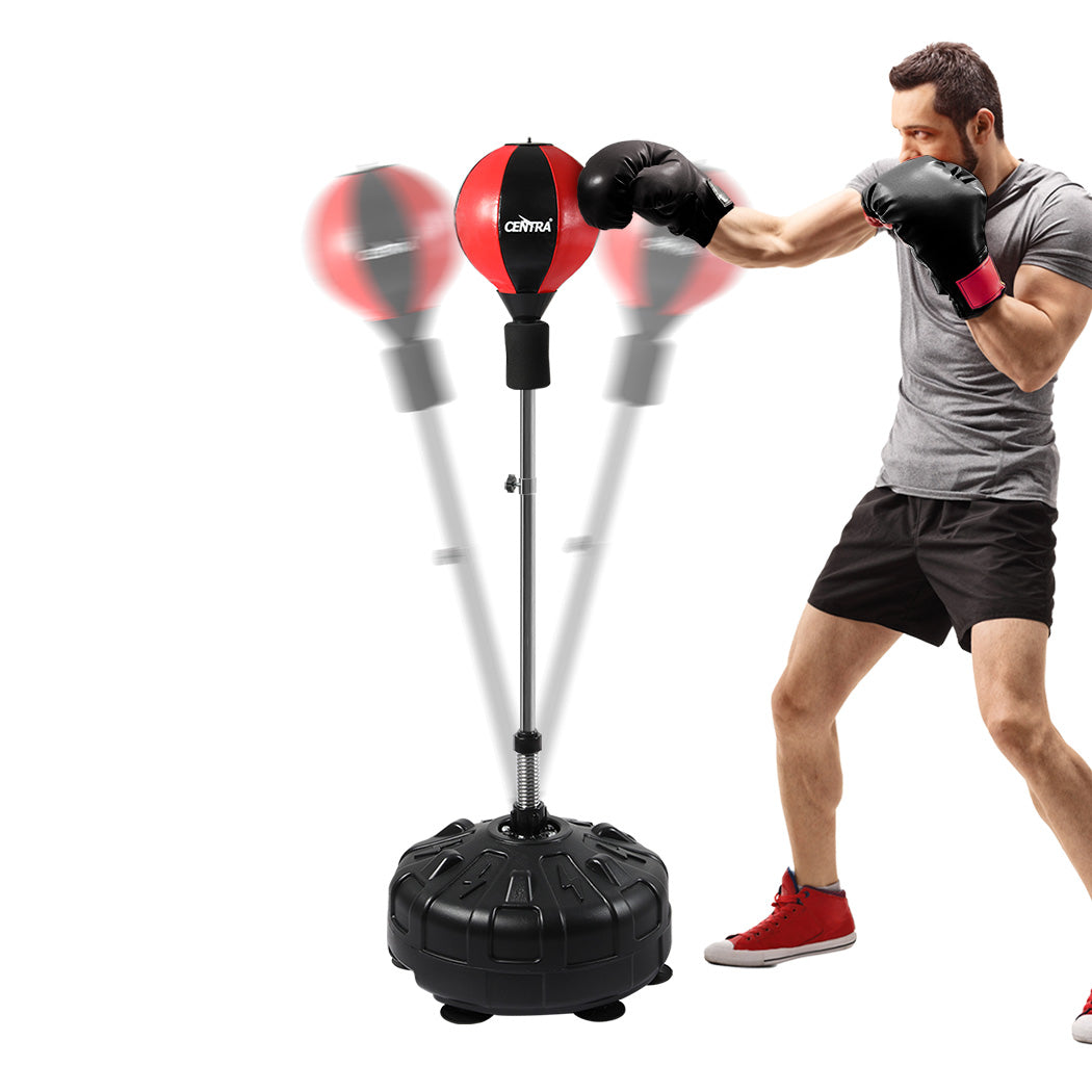 Centra Boxing Punching Bag Speed Ball Free Standing Reflect Reaction Training