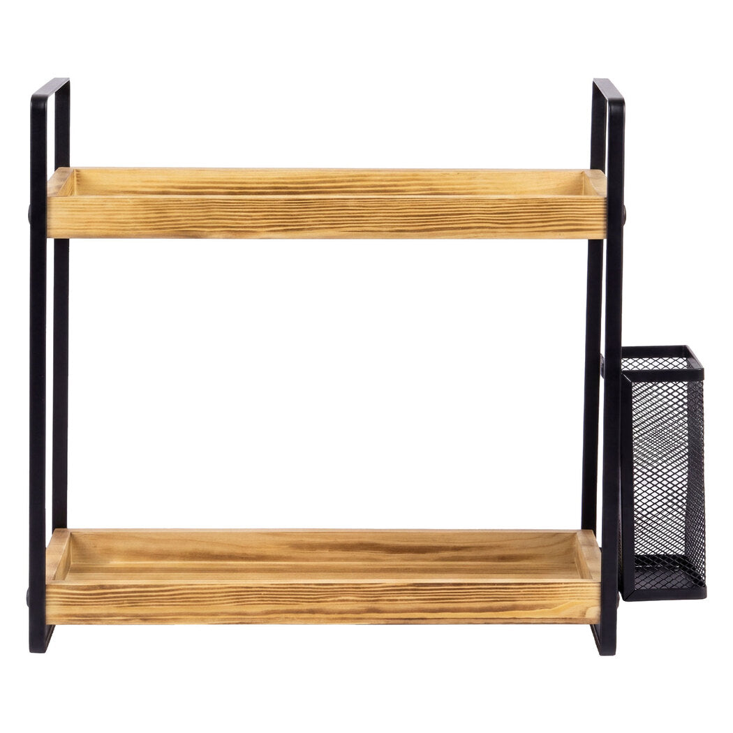 Levede 2 Tier Countertop Organiser Classic Storage Rack Shelf Bathroom Kitchen-2072893555088691201