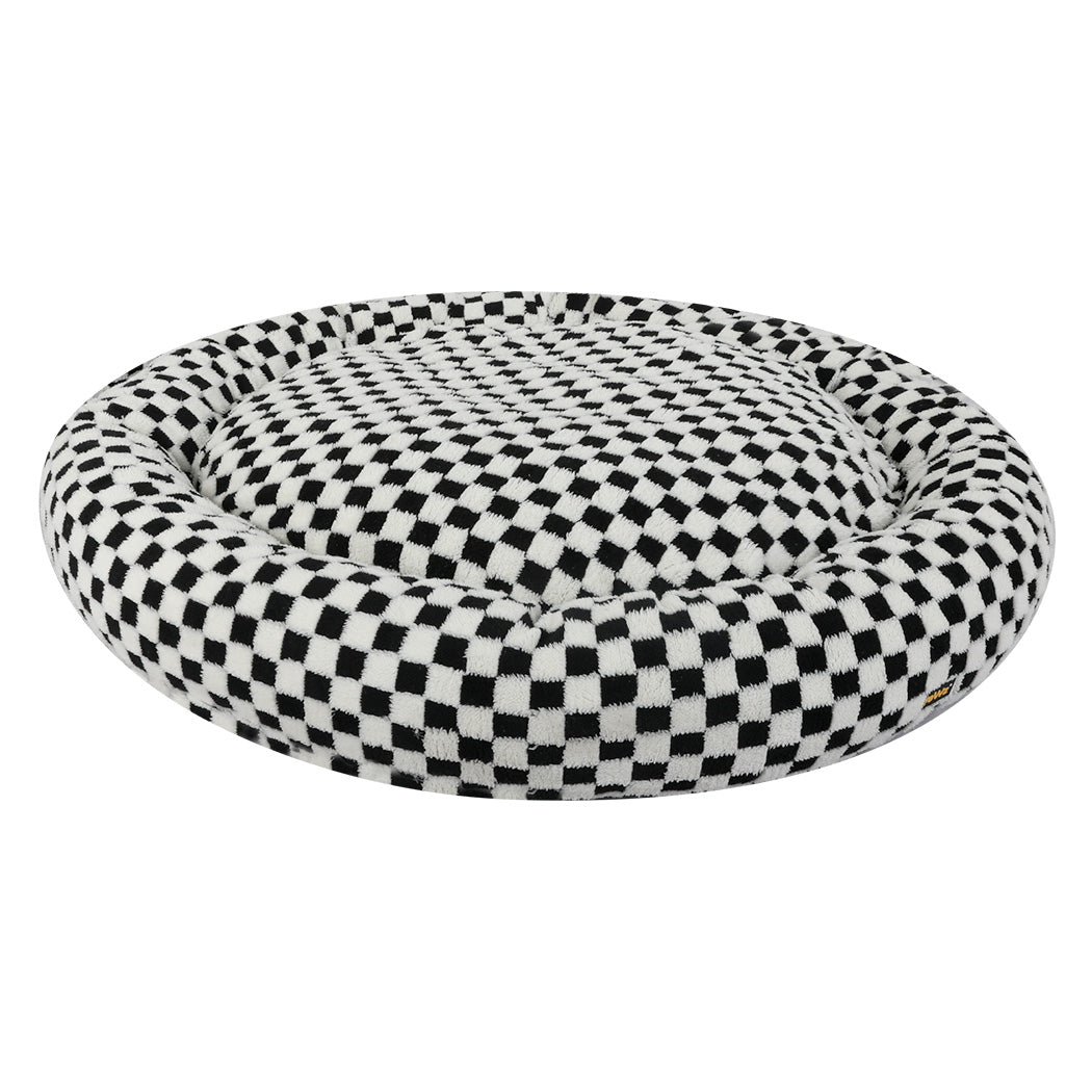 Pawz Circular Plush Dog Cosy Bed Calming Pet Plush Bed-2050056800635588609