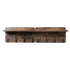 Levede Wall Mounted Coat Rack 2 Pcs Entryway Organizer Storage Rack Shelf Hooks-2061251860060311553