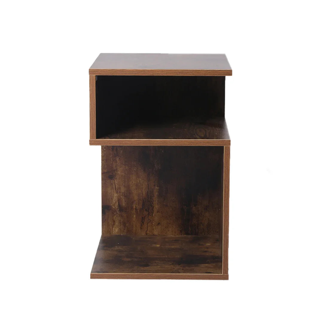 Levede 2x Bedside Tables Wood Side End Oak-2018816869867327489