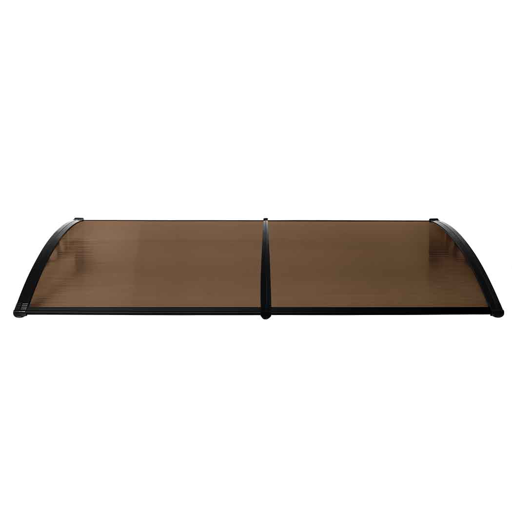 Mountview Window Door Awning Outdoor 1M X 2.4M Brown 1x2.4M-1886651038455435265