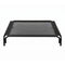 PaWz Raised Dog Bed Elevated Cooling Breathable Mesh for Indoor Outdoor Black-2100034993425354753
