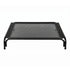 PaWz Raised Dog Bed Elevated Cooling Breathable Mesh for Indoor Outdoor Black-2100034993425354753