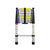 Traderight Multipurpose Ladder Telescopic 3.8M Silver 3.8 Meter-2006733179595132929