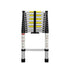 Traderight Multipurpose Ladder Telescopic 3.8M Silver 3.8 Meter-2006733179595132929