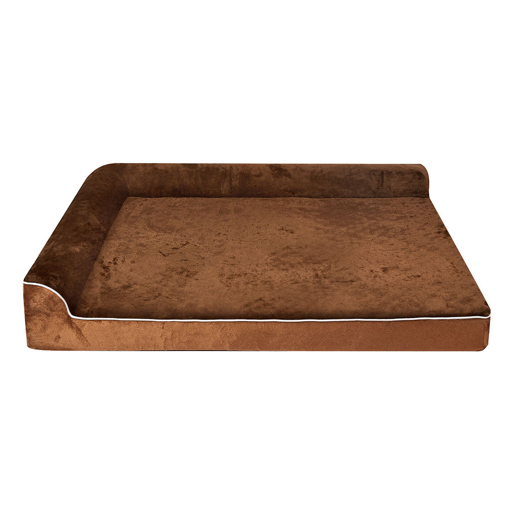 Pawz Orthopedic Dog Bed XL Coffee-1894516776155353089