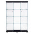 Stacked 169cm Tall Glass Display Cabinet 4 Tier-2006732857472585729